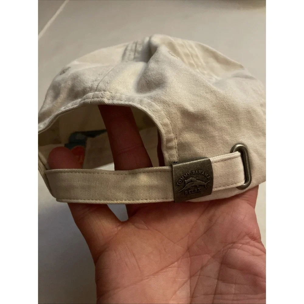 Tommy Bahama Relax Hat‎ Island Hops Tiki TB Cooler Parrot Strap Back Cap